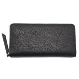 メゾン マルジェラ　Maison Margiela　ラウンドファスナー財布　S56UI0110 P4455 T8013　ブラック　レザー　ジップアラウンドウォレット