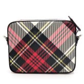ヴィヴィアンウエストウッド ショルダーバッグ レディース Vivienne Westwood 4304006Y S0012 PF O101 NEW EXHIBITION TARTAN ニューエキシビション タータンチェック カメラバッグ 斜めがけ マルチカラー