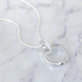 お手持ちのリングが ペンダント に早変わり シルバー ネックレス リングホルダー 指輪 を ネックレス にする 【LSP0105CZ】 ネックレス 誕生日 プレゼント 誕生日プレゼント ギフト 記念日 彼女 プレゼント 妻 誕生日プレゼント シンプル 彼氏 夫 キュービックジルコニア   おすすめ プレゼント 人気 ブランド 成人祝い アクセサリー 彼女 ネックレス ギフト バースデー ギフト