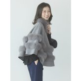 ケープ コート ファー カシミヤ ブレンド ウール 一枚仕立て レディース ブランド Filomo カシミヤ混 ダブルフェイス ポンチョ ジャケット 冬 アウター 秋 大きいサイズ 卒業式 入学式 母 ギフト プレゼント 7F (02000296r)