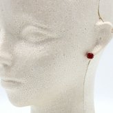 スワロフスキー swarovski ピアス アクセサリー 誕生石 7月 5661959 Birthstone スタッドピアス レディース レッド