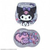 サンリオ クロミ トイレ 2点セット フタカバー トイレマット キャラクター 洗える 滑り止め かわいい おしゃれ 紫 黒 トイレタリー 新生活 ギフト プレゼント SB-718-S サンリオ正規ライセンス品