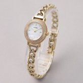 ルクレア LCREA クロンヌ COURONNE ソーラー 腕時計 レディース LC2401-GPCH