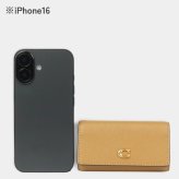 送料無料 コーチ COACH アウトレット レディース 敬老の日 小物 キーケース CH799 B4/TF(ブラス×トフィー) ライト ブラウン (女性 プレゼント コンパクト 本革 スマートキー 大人可愛い)