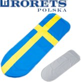 アイロン台 カバー RORETS ロレッツ 通販 おしゃれ 青 ブルー 水色 シルバー スウェーデン 国旗 舟型 舟形 無地 シンプル スタンド式 交換カバー 大型 大きい 洗濯用品 替えカバー
