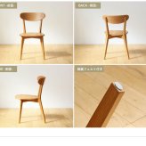ダイニング家具 ダイニング3点セット ダイニングテーブルセット 幅80cm ダイニング テーブル チェア2脚 2人 おしゃれ ダイニングセット 3点セット 木製 無垢 北欧 オーク 天然木 正方形 2人用 二人用 2人掛け ナチュラル