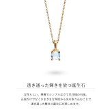 ムーンストーン ネックレス K14 ゴールド ネックレス ハワイアンジュエリー ネックレス 14K K14ゴールド 14金 イエローゴールド ピンクゴールド ホワイトゴールド 6月誕生石 一粒 ギフトラッピング可能 プレゼント ハロウィン 【品番：CG-GP501-6】