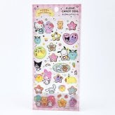サンリオキャラクターズ ×チェゴシム クリアキャンディシール ライトピンク 文具 Sanrio