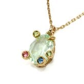 スワロフスキー swarovski ネックレス Gema 5705816 ゲマ ペンダント アクセサリー レディース ゴールド+マルチカラー 海外正規品