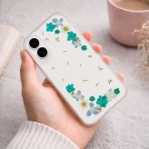 花＊花ぐりゅっけ【ほぼ全機種対応スマホケース❁】押し花スマホケース NO.520 2color（着日指定不可） 押し花＆レジン iPhone/Xperia/AQUOS/Galaxy他