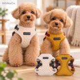 PUPPIA パピア ハーネス アービン 快適ハーネス Cタイプ 秋冬 防寒 プレゼント ギフト 贈り物 誕生日 小型犬 犬用 犬服 トイプードル チワワ S M 散歩用 胴輪 快適設計 柔らかい 着せやすい バックル式 暖かい おしゃれ