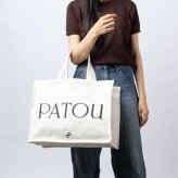 パトゥ PATOU LARGE TOTE BAG コットンキャンバス パトゥトート ラージ AC0450076 トートバッグ レディース バッグ