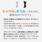 着るセラピストアームカバー 日除け 近赤外線カット89％ 紫外線（UV）カット99％ UPF50+ 接触冷感 抗菌防臭 遮熱 吸水速乾 日焼け防止 エイジングケア ゴルフ 釣り アップルウォッチ対応