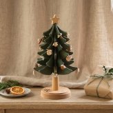 2026年10月新発売 木製 クリスマスツリー 冬の香り アロマディフューザー付 オークビレッジ oakvillage 02212-10G【包装紙不可】