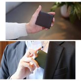 小銭入れ メンズ 小さい 牛革 BOX型 小銭入れ 本革 レザー ブランド 革 レザー小物 小物 贈り物 プレゼント mieno Diva コインケース 【ネコポスで送料無料】 【名入れ 可能】 5F (07000399-mens-1r)
