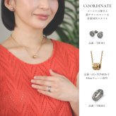 金属アレルギー対応 ネックレス ハワイアンジュエリー 純チタン ゴールドカラー ネックレス 誕生石 バレル Sサイズ チェーン 長さ選べる イオンプレーティング メンズ レディース プレゼント 【品番：CG-TIP403S-RYP】