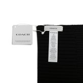 コーチ COACH WOVEN PATCH KNIT SCARF マフラー co100427-001 レディース BLACK マフラー