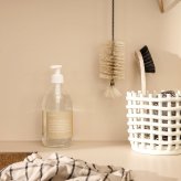 ferm LIVING ファームリビング セラミック バスケット ラージ 直径23.5cm 北欧雑貨 インテリア カゴ おしゃれ 小物入れ デンマーク 収納 陶器 ポットカバー 鉢カバー インテリア雑貨 北欧雑貨 キッチン 玄関 リビング
