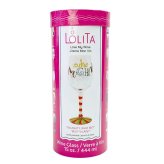 Lolita ワイングラス NAUGHTY 22.4cm いたずらっ子 | かわいい おしゃれ ポップ モダン デザイン食器 アート ロリータ･ヤンシー 正規輸入品