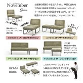 NOVEMBER オットマン NVOT0125 ヴィンテージ カジュアル スチール W 560 × D 430 × H 420（mm） スツール チェア 背もたれなしソファー 一人掛けソファー 1人掛けソファ カバー掛替 替えカバー ブラウン グリーン グレー ブルー コーデュロイ