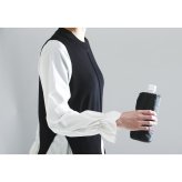 【直送】再生PET保冷温ドリンクケース ブラック [26-0595-013] 7019BK ペットボトルホルダー ボトルカバー リサイクル素材 エコ 保冷 温 カップドリンク対応 折りたたみ 持ち歩き 携帯 アウトドア ギフト