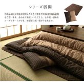 こたつ布団 正方形 単品  しじら織り 約205×205cm