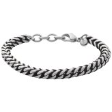 スカーゲン SKAGEN Hulsten アクセサリー ブレスレット シルバートーン メンズ SKJM0170040
