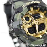 G-SHOCK カシオ Gショック CASIO アナデジ 腕時計 メンズ GA-700CMG-3AJF BOLD CAMO Series CAMO AND GOLD【2026 新作】