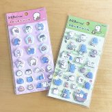 お文具といっしょ フロッキーシール (お花) 文具