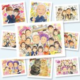 創業のプレゼントに、似顔絵でお祝いを盛り上げませんか。下書き確認ができるので、安心して贈れます。 似顔絵 創業記念 贈り物 プレゼント 名入れ 手描き ギフト 創業 周年 記念 創立 大人数 社長 取引先 友人 社員 下書き確認 名入れ 修正無料 実績多数 親孝行 サプライズ 喜ばれる 創業記念 創立 一生もの 周年 喜寿祝い 感謝の品 ブライダルギフト 節目 お祝い返し イラスト 白寿祝い 感動