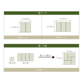 置き畳 半畳 国産 い草 簡単 和室 約82×82cm 9枚組