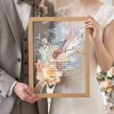 結婚証明書 ドライフラワーフレーム　メルシーブーケ☆【結婚証明書】【ドライフラワー】【メッセージカード無料】 おしゃれ 人前式 