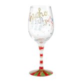 Lolita ワイングラス NAUGHTY 22.4cm いたずらっ子 | かわいい おしゃれ ポップ モダン デザイン食器 アート ロリータ･ヤンシー 正規輸入品