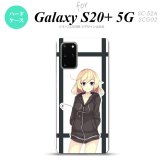 SC-52A SCG02 Galaxy S20+ 5G スマホケース ハードケース 女の子 B 黒 メンズ レディース nk-s20p-1328