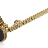 GUCCI サングラス グッチ GG1457S-001 サングラス ノーズパッド ゴールド グレー メンズ レディース ユニセックス
