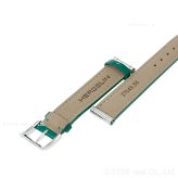 エルブラン HERBELIN アンタレス ANTARES 専用 替えバンド ベルト レディース BRAC17048A56 シングル ストラップ シルバー EMERAUDE LISSE エメラルドグリーン