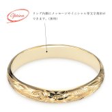 ハワイアンジュエリー リング ゴールド 刻印 無料 1号～19号 幅約3mm 14K K14イエローゴールド ギフト対応可 指輪 ピンキーリング 小さいサイズ BY THE SEA バイザシー メンズ レディース 誕生日 プレゼント ハロウィン 【品番：GMR1018】