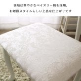 ドレッサー スツール付き クレモント IWD-301 鏡台 鏡 ミラー 椅子 イス セット アンティーク風 姫系 猫脚 おしゃれ かわいい 木製 天然木 アイボリー ホワイト 白 化粧台 メイク台 コスメ収納 メイク収納 コスメ家具 一面鏡 女性の憧れ