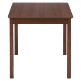 ダイニングテーブル モルト 120×75 ナチュラル・ブラウン 2色展開 食卓 カフェテーブル リビングダイニング おしゃれ シンプル 新生活 家具 インテリア 不二貿易