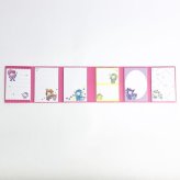 おジャ魔女どれみ パタパタメモ おジャ魔女×サンリオキャラクターズ メモ帳 ピンク グッズ