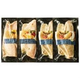 骨とり 魚 フレンチポワレ 4パックセット さば 赤魚 ほっけ パセリバター味 冷凍食品 魚料理 時短調理 簡単おかず 骨なし 詰め合わせ ギフト 贈り物 惣菜