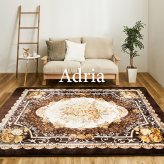 ラグ カーペット 洗える アドリア 約200×300cm 長方形 手洗い可 ホット カバー 滑り止め付き 花柄 エレガント