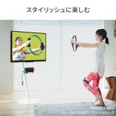 WALL SEVENSTAND セブンスタンド A2ハイ・ラージタイプ対応 ポータブルゲーム機ホルダー Nintendo Switch ニンテンドースイッチ テレビ台 テレビスタンド TVスタンド 部品 パーツ 収納棚 ゲーム機収納 スチール製 TV台