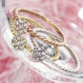 K18 ダイヤモンド リング ホワイトゴールド 指輪 13号 7石 ダイヤリング 18金 ジュエリー アクセサリー レディース ギフト プレゼント 記念日 誕生日 贈り物