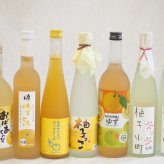 黄金色の一滴柚子7本セット(国内産ゆず使用ゆずとろ 7%(福島県) 柚子小町7%(長崎県) 柚子小町S7%(長崎県) 柚子っこ7%(愛知県) 馬路村のゆず、はじめました。ゆず梅酒7% 国産ゆず100％おばあちゃんのゆず酒 7度 紀州の梅酒とゆず12度)