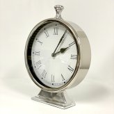 テーブル 置き時計 ラウンド 置時計 時計 高さ28cm アンティーク風 クラシカル 輸入雑貨 卓上 スタンドクロック クロック おしゃれ 引越し お祝い プレゼント