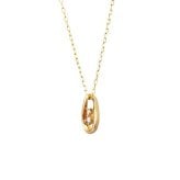 【無料ラッピング】  ヨンドシー 4℃ EAU DOUCE４℃ アクセサリー K10イエローゴールド ネックレス ダイヤモンド ブランド 正規品 新品 ギフト プレゼント 人気 おすすめ 誕生日 記念日 クリスマス 送料無料