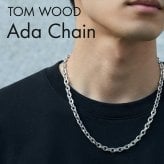 【ラッピング無料】TOMWOOD トムウッド Ada Chain エイダチェーン 100002 シルバー925 ネックレス チェーンネックレス 15インチ 17インチ 20.5インチ メンズ レディース ギフト