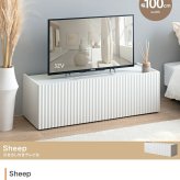 テレビ台 テレビボード ローボード テレビラック TV台 TVボード AVラック AVボード Sheep シープ TV 棚 ディスプレイ 収納 扉 引き出し ルーター収納 コンパクト スリム ロータイプ 新生活