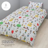 掛け布団カバー 西川 スヌーピー SNOOPY ピーナッツ シングル シングルロング ひも８ヶ所 綿100% 掛けカバー 布団カバー カバー 大人 かわいい おしゃれ キャラクター PI06540638